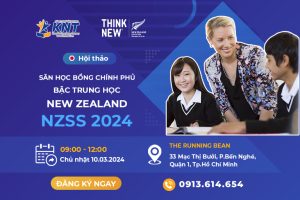 Hội thảo Săn học bổng Chính phủ bậc Trung học New Zealand NZSS 2024